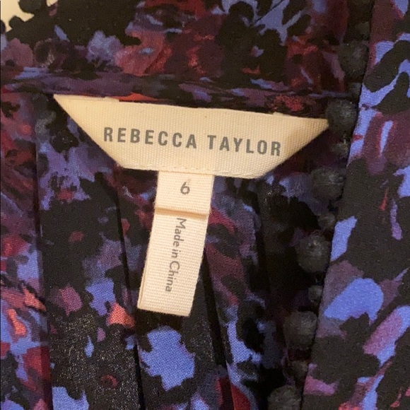 Rebecca Taylor silk blouse with peplum 🌟 - Picture 2 of 6
